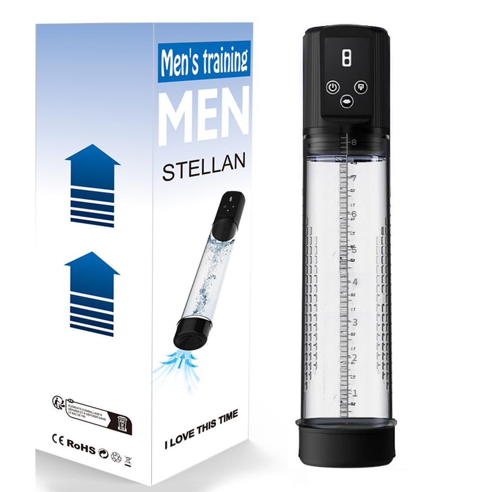 Automatic Electric Penis Vacuum Pump Thicken Penis Enlargement Enhancer Penis Sucker Sex Toys for Men Male Masturbate Adult Toys