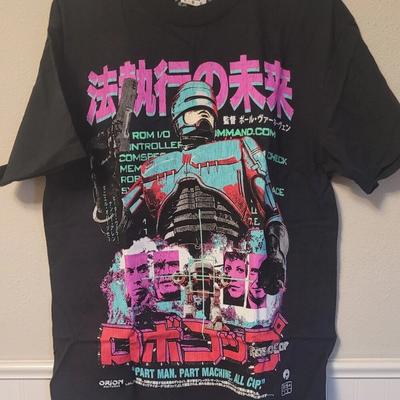 Rucking Fotten Robocop T-Shirt Comfort Colors Japanischer Anime-Stil Größe L