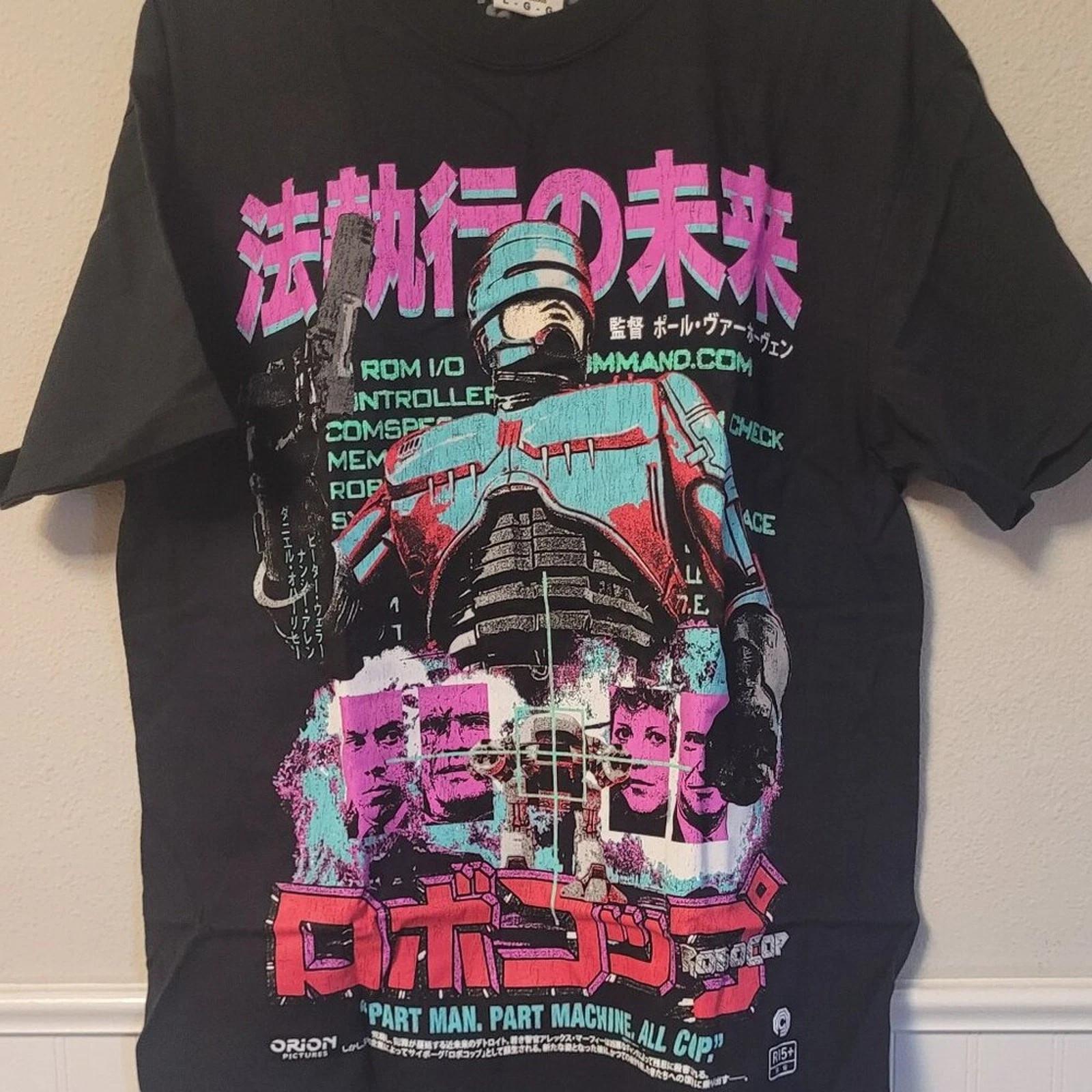 

Rucking Fotten Robocop T-Shirt Comfort Colors Japanese Anime Style Size L 4XL