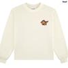 BeatStreet Felpe Blu da Donna Manica Lunga Collo Alto Ricamo Stella Rossa Lettere Pullover Vintage Nuovi Top da Donna