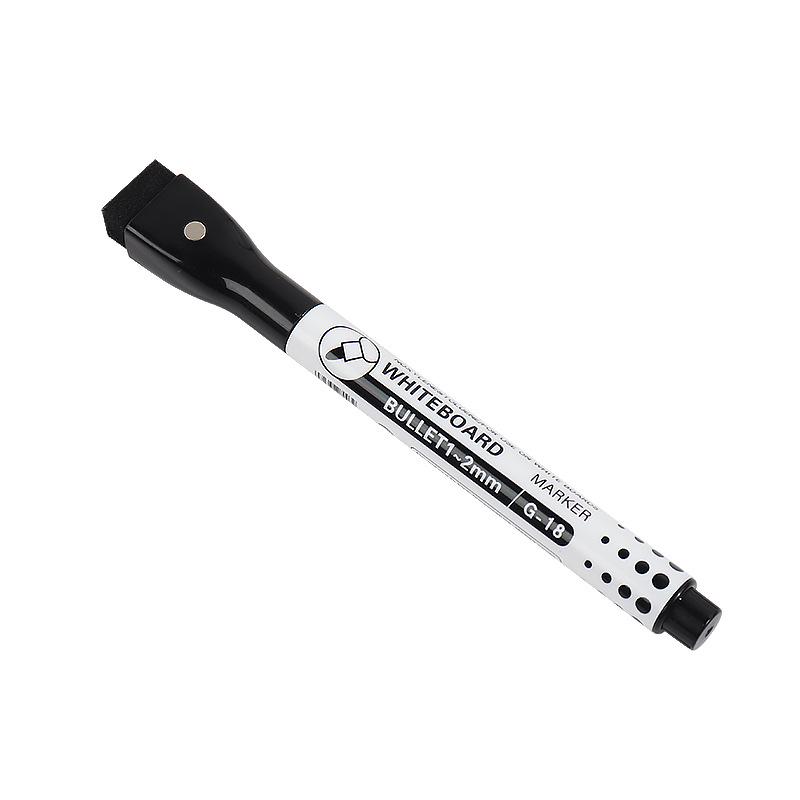 Magnetic Erasable Whiteboard Markers for Kids - 8 Water-Based Colors with Brush and Magnetic Tape