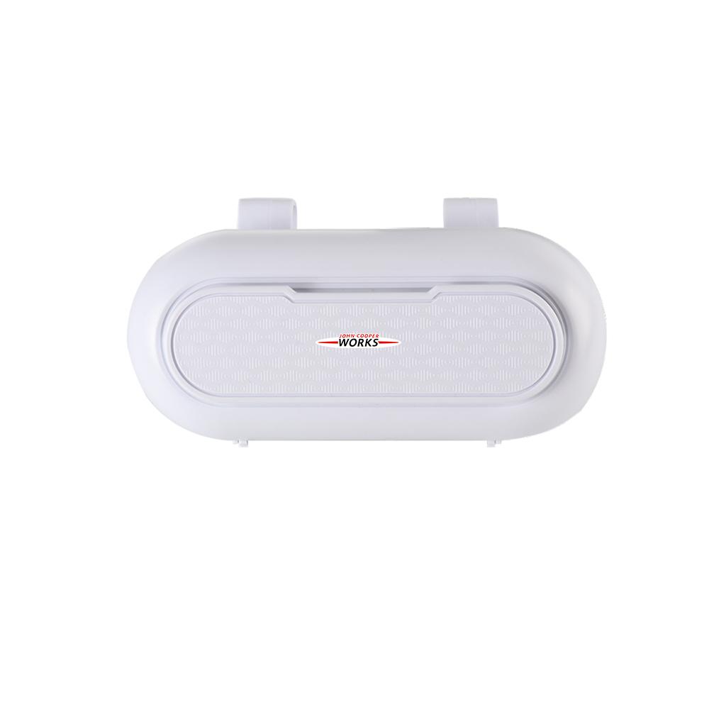 HQZQB1 Auto-Sonnenblende Brillen-Kartenhalter Sonnenbrillen-Aufbewahrungsbox Hülle Für MINI Cooper S JCW WORKS R55 R56 F55 F56 R57 R58 R59 R50 R60