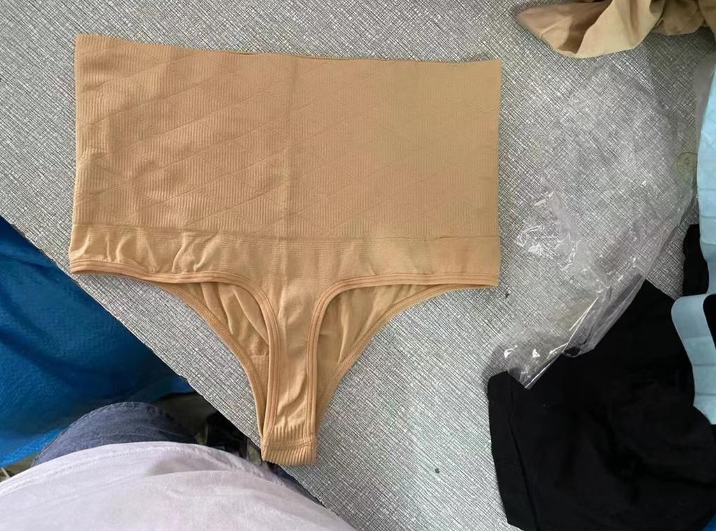 High Waist Tummy Control Panties Women Thong Panty Shaper Slimming Underwear Butt Lifter Belly Shaping Brief Body Shaper