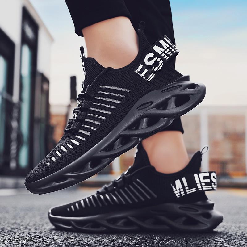 Męskie modne trampki Oddychające buty sportowe Męskie sportowe buty do biegania Rozmiar:39 ~ 46