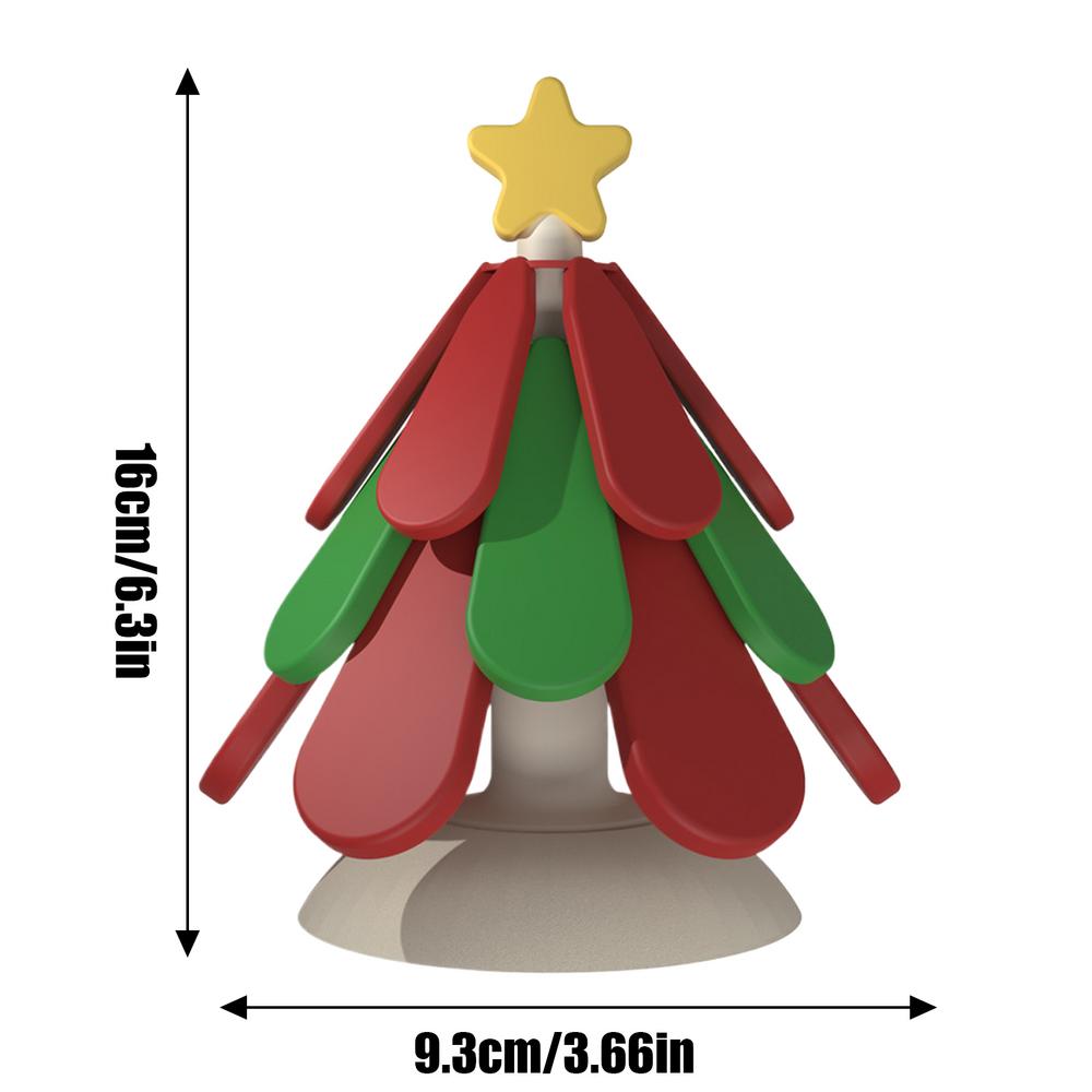 Multifunctional Silicone Mat Insulation Mat Christmas Tree Insulation Mat with Suction Cup Kitchen Cooking Gadgets