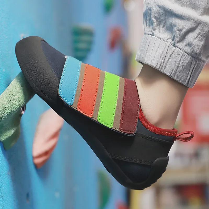 Kinder Profi Rutschfest Atmungsaktiv Indoor Kletterschuhe für Anfänger