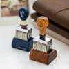 Zakka-Style Vintage Date Stamp Roller: Imitation Postmark Effect