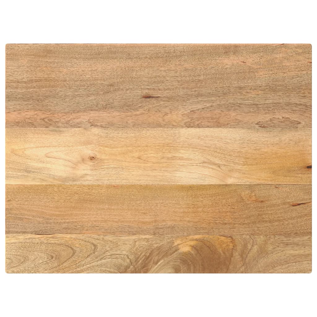 vidaXL Tischplatte 70x50x3,8 cm Rechteckig Massivholz Mango braun
