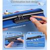 Large Capacity Pencil Case for Boys and Children with Combination Lock, Cartoon 3D Pencil Case