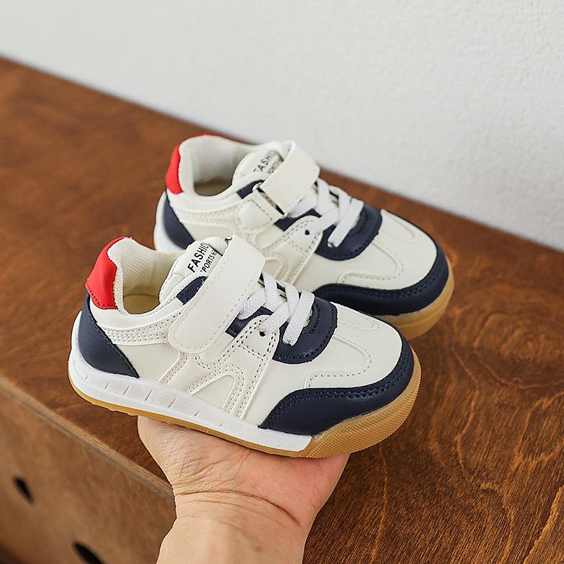 

Детская дышащая спортивная обувь, повседневная обувь на мягкой подошве для девочек, модные кроссовки для мальчиков 30 синий