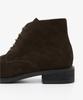 Romantic Move [Sakhyung X Romantic Move] Height-Increasing Desert Zip-Up Boots R25M401 (Real Brown Suede)
