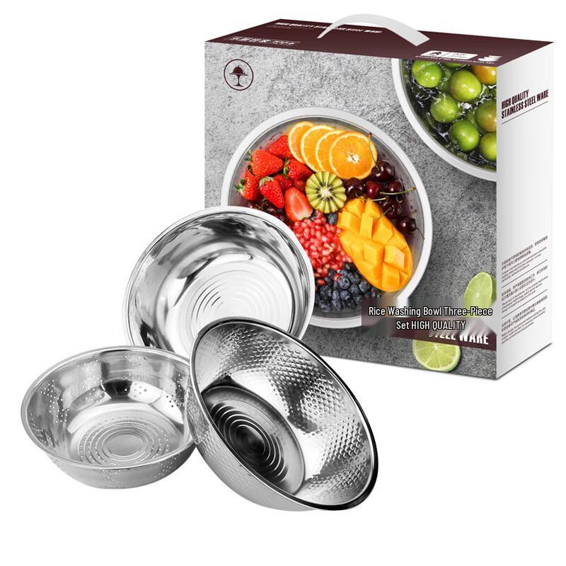 Stainless Steel Multi-purpose Kitchen Basin Set