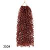 Capelli da Crochet Yanky Twist Pre-Torsadati Ricci Piccoli e Vivaci Capelli Sintetici per Treccine 24 Ciocche/Confezione Estensioni Capelli Leggere
