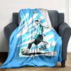 Football Messi Blanket Warmthful Decor Suitable for Chair Office Bedding for All Occasions Warmthful Decor Ideal Gift for Friends Family Couples Picni