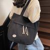 Casual Large-capacity Canvas Bag Women's 2025 New Commuting Versatile Ins Crossbody Bag Fashionable Hand-tote Bag