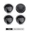 4 Stück 60mm 61mm 68mm 69mm Audi Radkappen Auto Radnabenabdeckungen Für Audi A1 A2 A3 A4 A5 A6 A7 A8 S3 S6 Q3 Q5 Q7 Zubehör