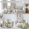 1 Pc Abstract Geometric Pillow Cover For Home Living Room Bedroom Sofa Office Decorative Pillowcase Soft Throw Pillows 45*45 Cm