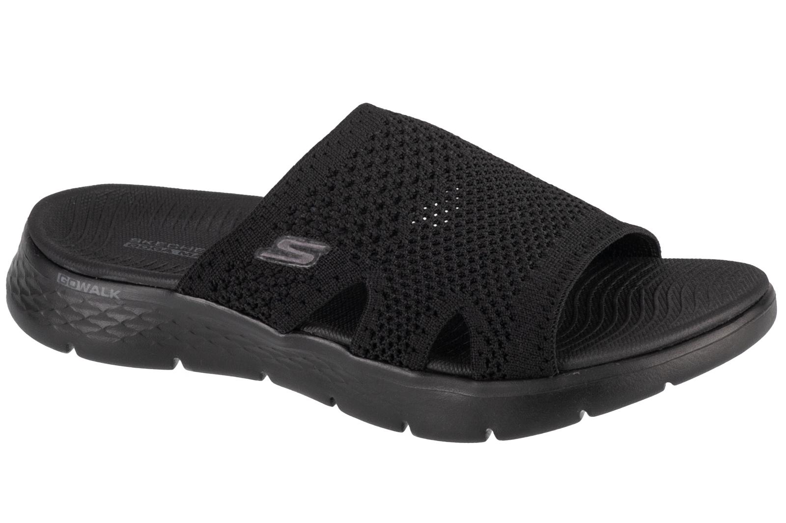 Skechers Go Walk Flex Sandal - Elation, Slides pretos femininos 36 preto