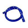 Silicone Tubing Hose Radiator Intercooler Silicone Pipeline Universal Braided Tube 3 Layer 1M 6.5-25mm Blue