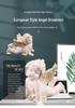 Retro Angel Wings Figurine - Cute Resin Ornament for Weddings & Birthdays