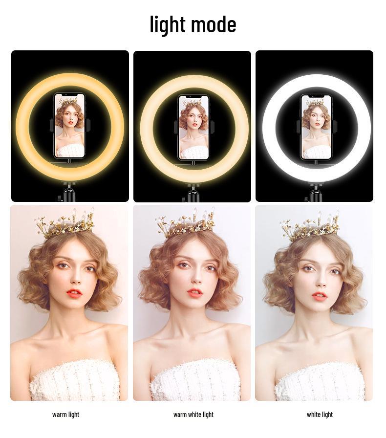 MJ26 RGB Ring Light – 10/8/18 Inch, Live Stream & Photography Indoor Video Lighting