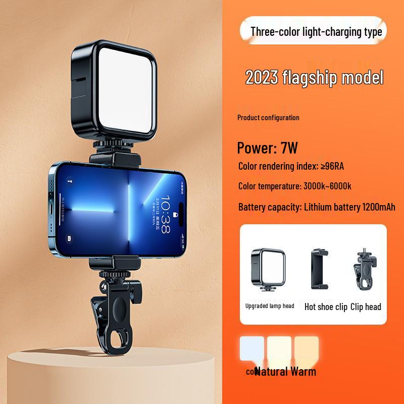 Portable LED Photo Light for Mobile Photography