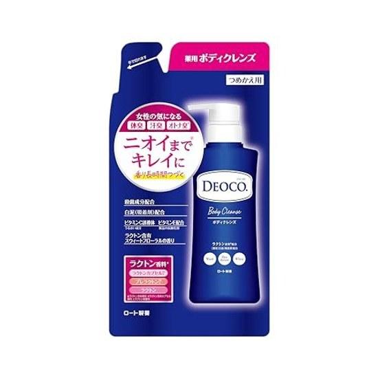 Rohto Pharmaceutical Deoco Medicinal Deodorant Body Cleanser Refill 250mL