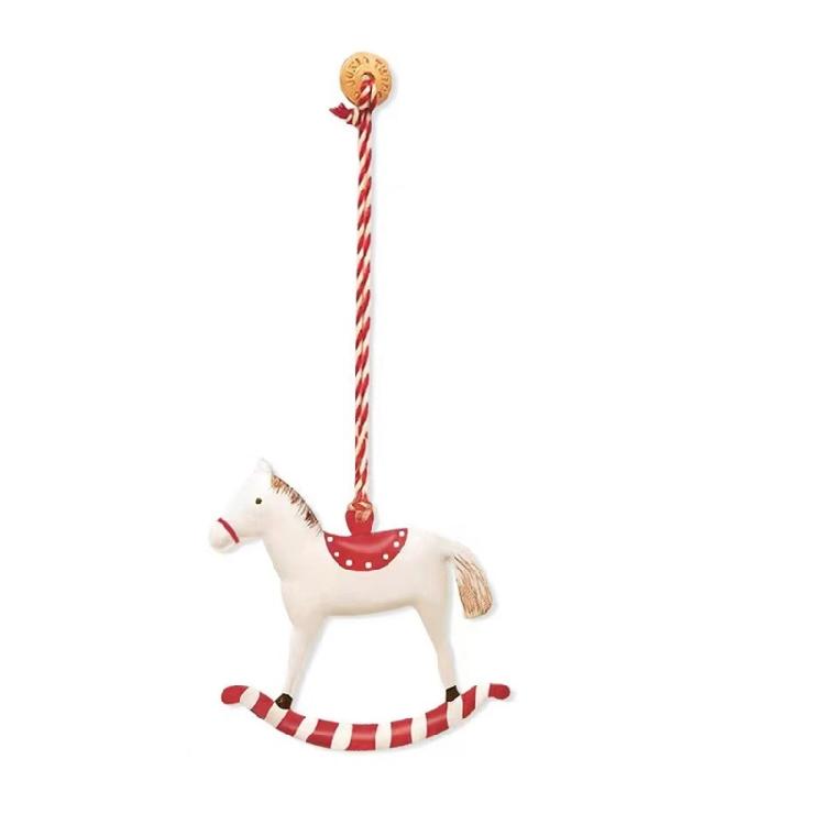 Delicate Iron Christmas Tree Hangers Scandinavian Style Holiday Decors For Indoor Festival Atmosphere