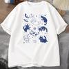 Asian Size S4xl Retro Cats In Space 90s Graphic T Shirts Vintage Astronaut Cats TShirt Funny Kitten Tshirt Print Comfortable