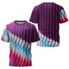 Herren- und Damen-T-Shirts, schnell trocknend für Sport, Radfahren, 3D-Druckmuster, Rennsportbekleidung, spezifisch für nationale Wettkämpfe