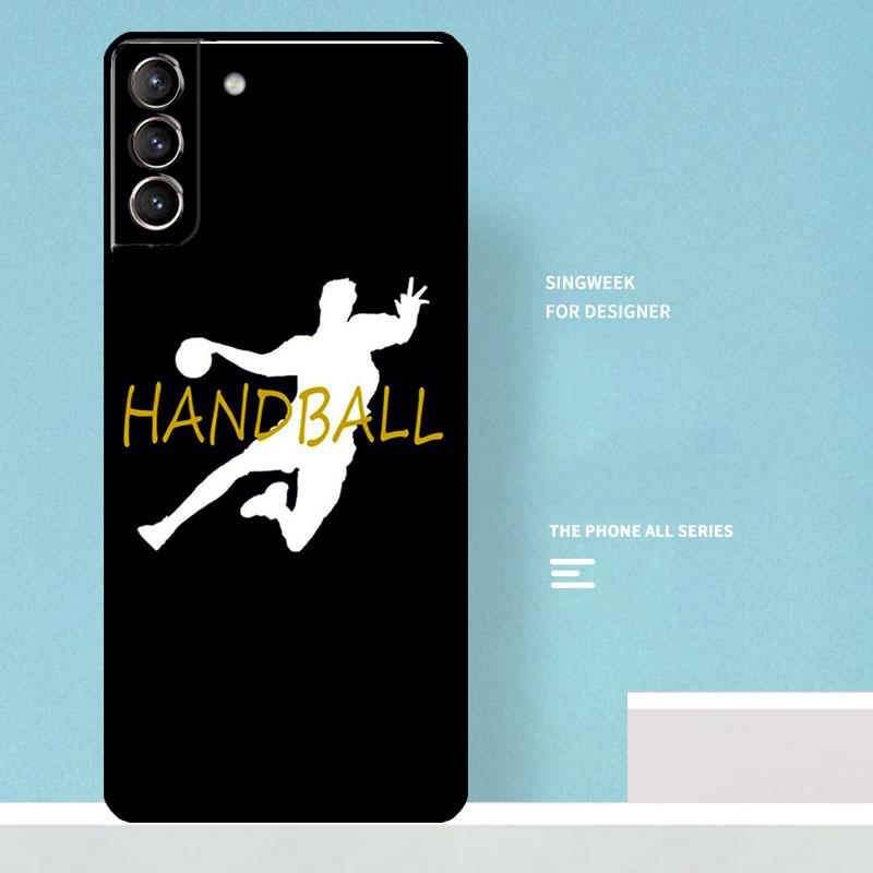 

Handball Sport Case For Samsung Galaxy S25 Ultra S21 S22 S23 S24 Ultra S9 S10 S20 Plus S25 FE Phone Cover Galaxy S20 FE