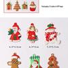 Multi-piece Gingerbread Men Christmas Ornaments: Free Combination for Tree, Fireplace, Home & Party Decor