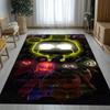 Tappeto Area Antiscivolo Horror Freddy F-FNAF Giochi Soggiorno Tappeto Morbido per Camera da Letto Stanza dei Giochi dei Bambini Divano, Zerbino Decorazione per la Casa Regalo