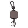 Retractable Key Ring Carabiner Extender With Chain Retractable Badge Clip For Camping Daily Commute Hiking Outdoor Travel