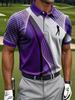 2026 Independent Station Summer Men's Casual Lapel POLO Shirt 3D Digital Printing Men's Outdoor POLO Shirt