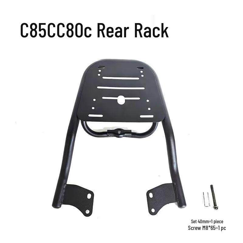 Rear Trunk Mounting Bracket for Ninebot C80c/C85c Electric Scooter C Series Rear Rack чёрный