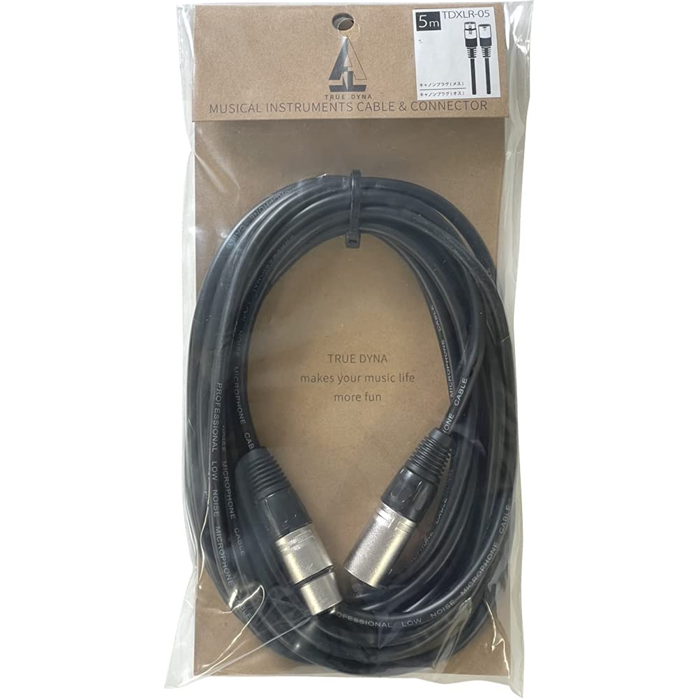 True DYNA True Dynamic Cable TDXLR-05 (5m XLR/XLR)