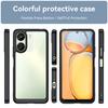 Colorfull Transparent TPU Case for Xiaomi Redmi 13C 12C 12 5G Protective Cover Frame for Redmi 12 10 5G A1 A2 Plus Full Protection Clear Cover