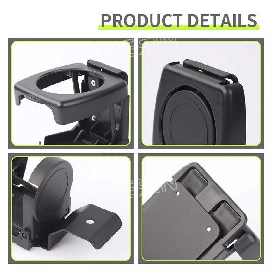 TESIN Car Side Door Water Cup Holder Drinkes Bracket For Suzuki Jimny JB74 2019 2020 2021 2022 2023 2024+ Interior Accessories