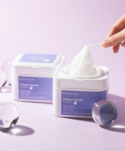 Mary & May Collagen Peptide Vital Mask 30 Sheets/400g