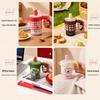 High-End 316 Stainless Steel Thermos Mug with Handle & Straw – Luxurious Coffee & Water Cup Gift