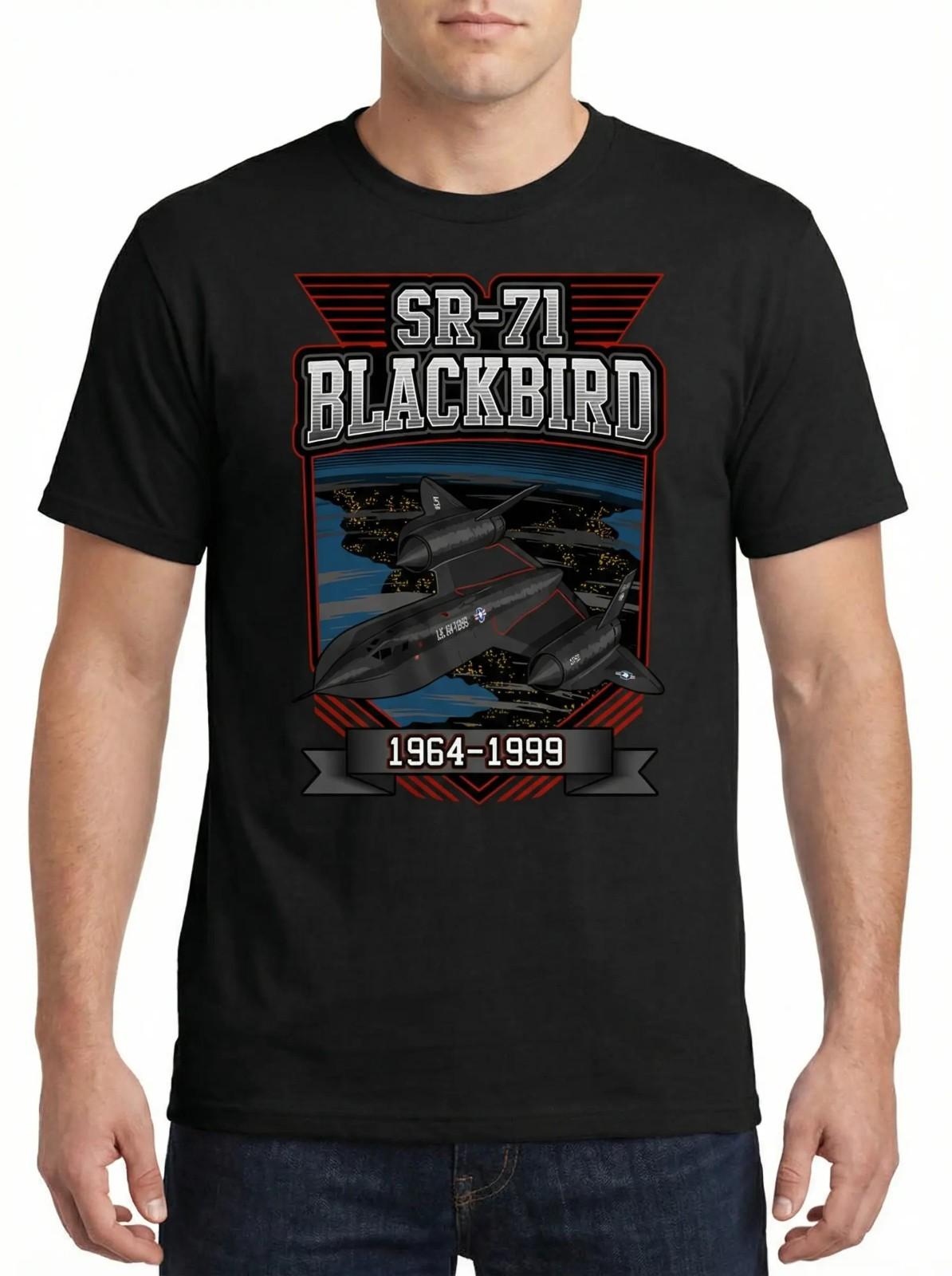 New SR 71 BLACKBIRD 1964 1999 T-Shirt Made in USA S-2XL M