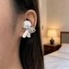 Full diamond bow zircon pendant earphone buckle fashionable and sweet daily bluetooth headset ins