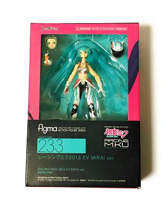 Figma Racing Miku 2013 EV MIRAI ABS lackierte Actionfigur Version. Nichtmaßstäblich & ATBC-PVC