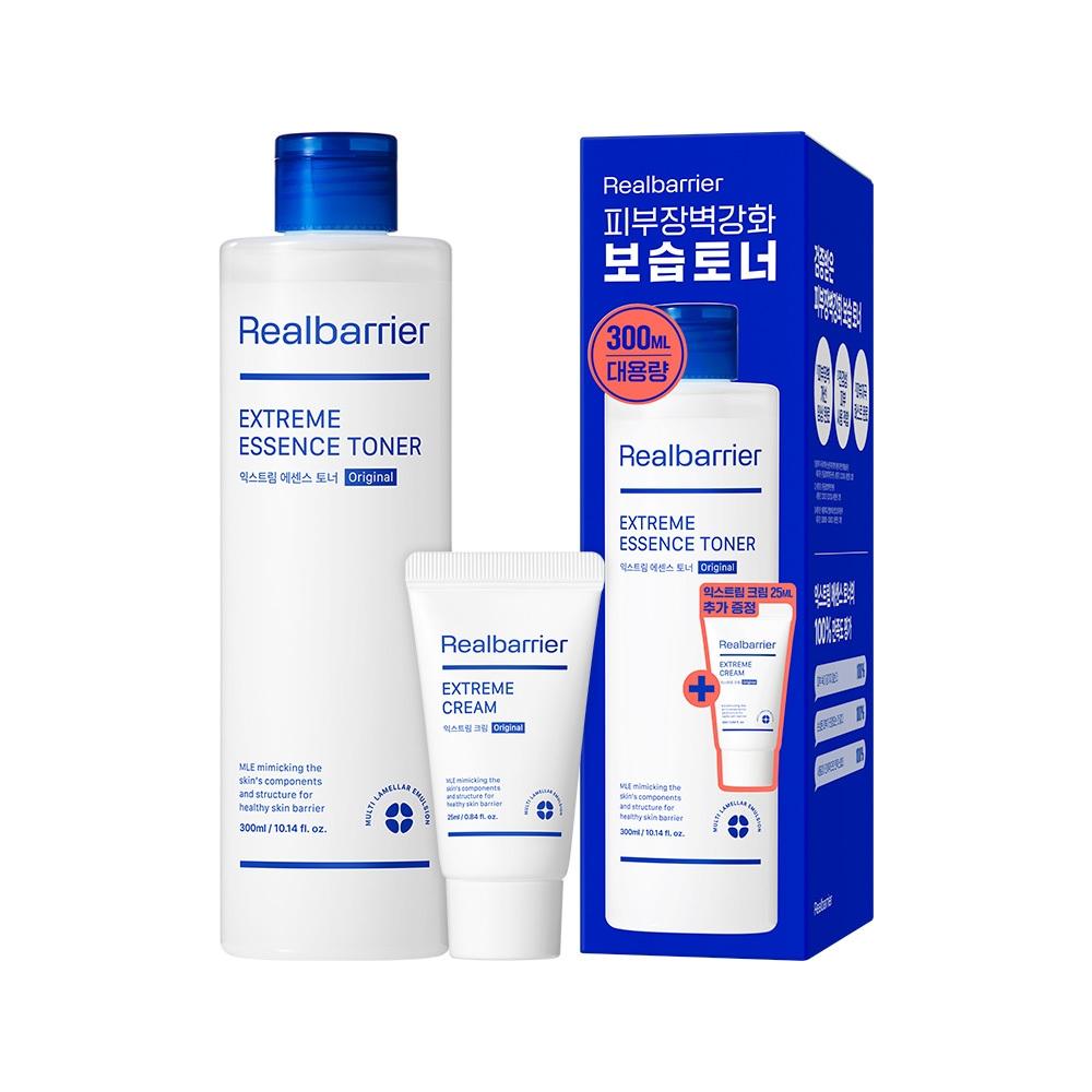 Real Barrier Extreme Essence Toner 300ml Set  +Extreme Cream 25ml  [joshua Pick]