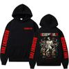Resident Evil Requiem Village Pattern Lady Dimitrescu Horror Hoodie, Fashion Casual Long Sleeve Sweatshirt