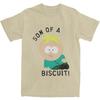 Miniso Butters Stotch Bavlněná trička Souths Kreslené parky Hip Hop Tričko pro muže Letní Y2K Retro Ležérní topy s krátkým rukávem