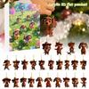 Dachshund Dog Advent Calendar 2025 24 Days Christmas Countdown Calendar with 2D Acrylic Hanging Dachshund Ornaments for Xmas Tree Decor