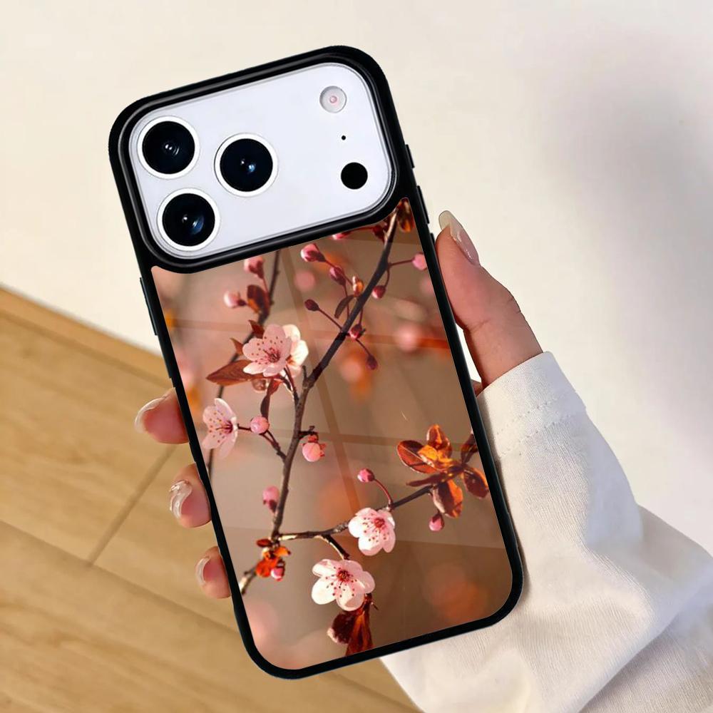 Baby Don't Cry Flower Sea Mobile Phone Case for IPhone 17 AIR 16pro Max 15 14 13 12 11 Bumper Cover