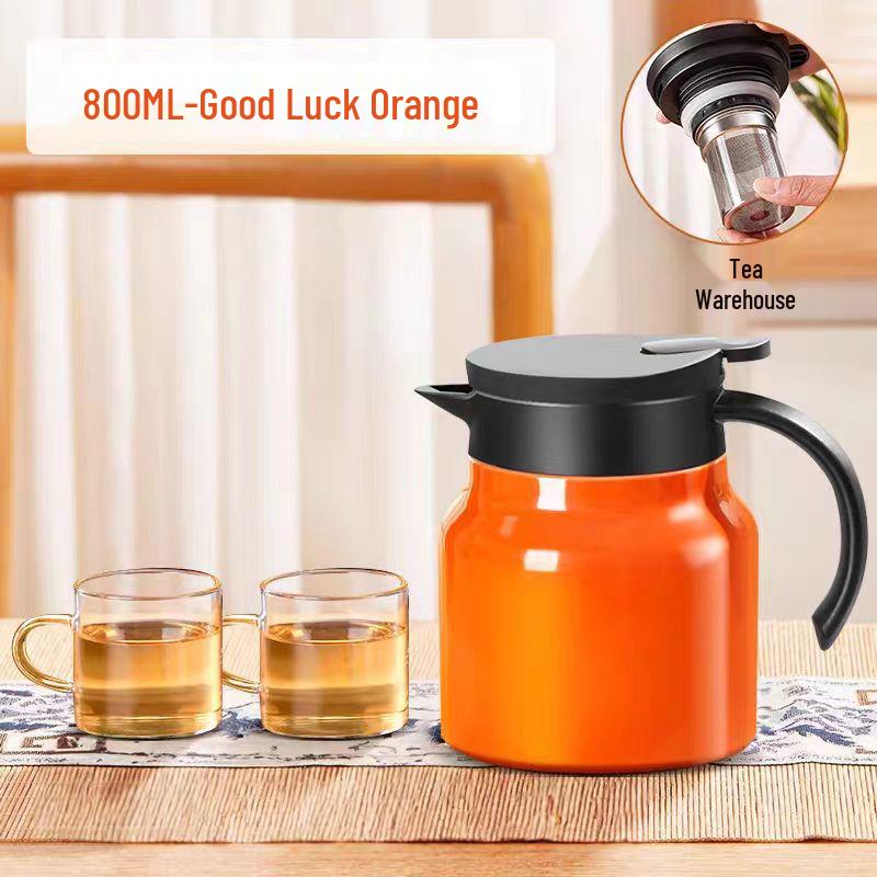 

316 Stainless Steel Mug and Tea Brewing Pot with Large Capacity and Tea-Water Separation Design.
